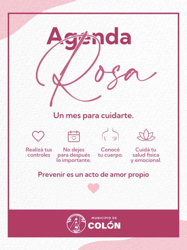 Mes Rosa: anuncian controles ginecológicos gratuitos en dos CAPS de Colón