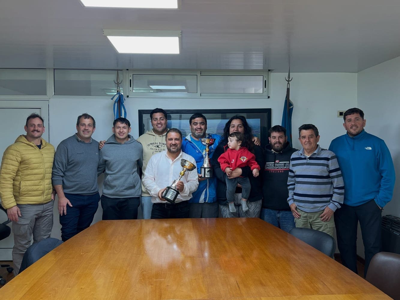 Colón reconoció a los Kamikazes por la Copa de Plata del Regional Pampeano C